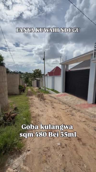 Kiwanja kinauzwa Goba Musu Park, Dar Es Salaam (480 sqm)