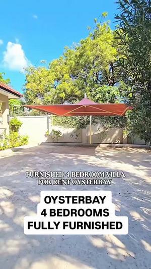Nyumba (Furnished) ya vyumba vinne inapangishwa Oysterbay, Dar Es Salaam