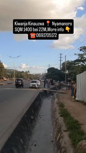 Plot for sale in Nyamanoro, Mwanza sqm 1400