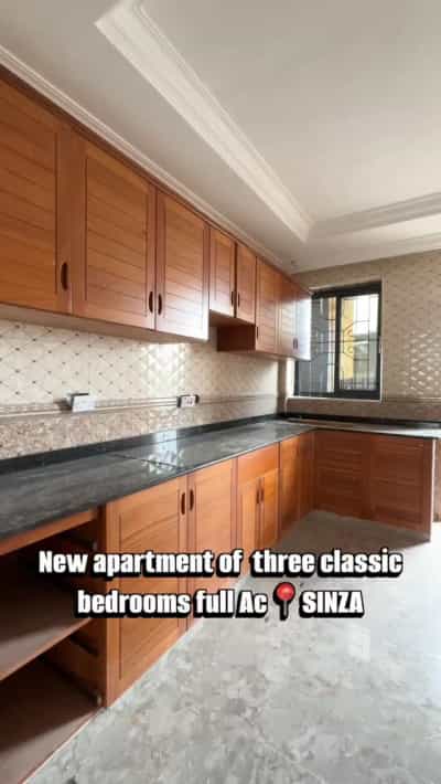 Apartment ya vyumba vitatu inapangishwa Sinza, Dar Es Salaam