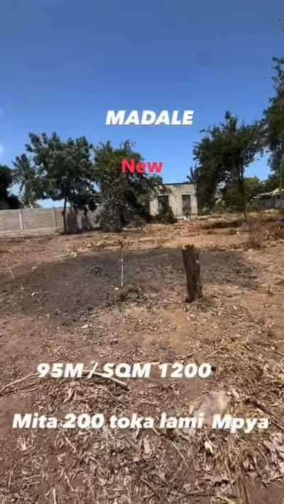 Residential Plot for Sale in Madale, Dar Es Salaam (1200 sqm)
