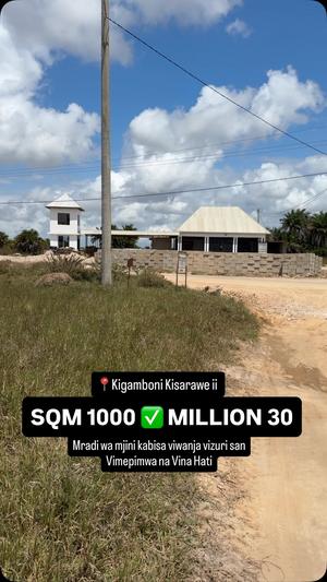 Residential Plots for Sale in Kigamboni, Dar Es Salaam (1000 sqm)
