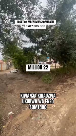 Residential Plot for Sale in Mbezi Mwisho, Dar Es Salaam (400 sqm)
