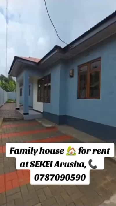 3 Bedrooms House/Apartment for Rent in Sekei, Arusha