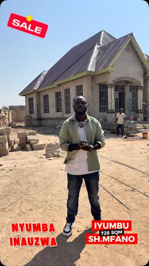 Nyumba ya vyumba vinne inauzwa Iyumbu, Dodoma (728 sqm)