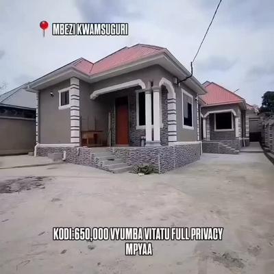 Apartment ya vyumba vitatu inapangishwa Mbezi Kwa Msuguri, Dar Es Salaam