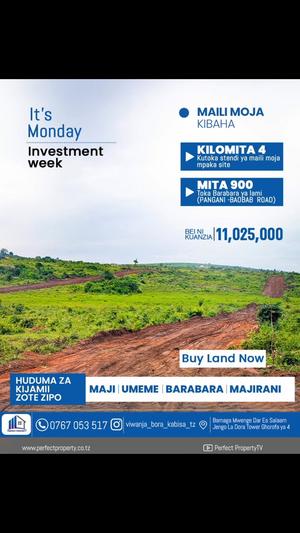 Viwanja vinauzwa Kibaha Mail Moja, Pwani