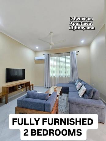 Nyumba (Furnished) ya vyumba viwili inapangishwa Kijitonyama, Dar Es Salaam