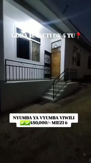 Nyumba ya vyumba viwili inapangishwa Goba Mageti, Dar Es Salaam