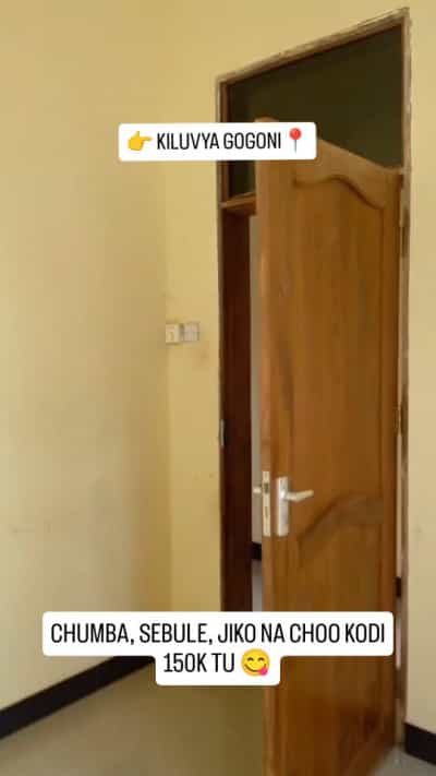 1 Bedroom House for Rent in Kiluvya Gogoni, Pwani