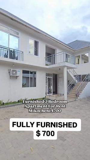 Nyumba/Apartment ya vyumba viwili inapangishwa Mikocheni, Dar Es Salaam
