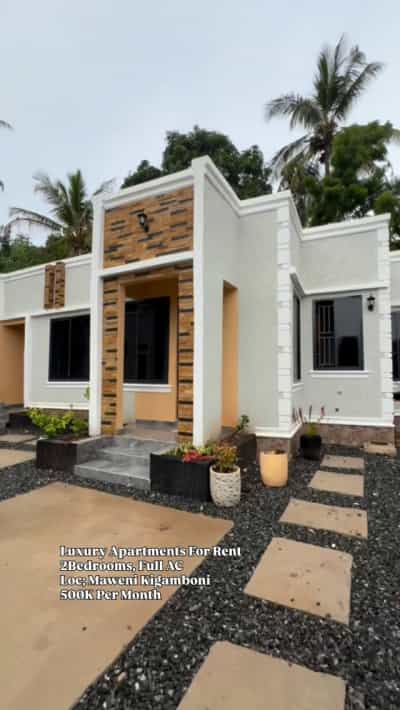 Nyumba ya vyumba viwili inapangishwa Maweni Kigamboni, Dar Es Salaam