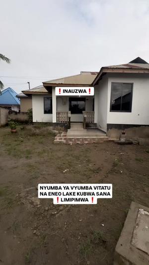 Nyumba ya vyumba vitatu inauzwa Goba Mageti, Dar Es Salaam (830 sqm)