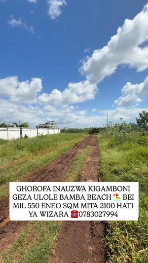Nyumba inauzwa Geza Ulole, Kigamboni, Dar Es Salaam (2100 sqm)