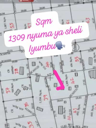 Kiwanja kinauzwa Iyumbu, Dodoma (1309 sqm)
