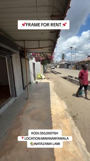 Frame ya Biashara inapangishwa Mwananyamala, Dar Es Salaam Frame ya Biashara inapangishwa Mwananyamala, Dar Es Salaam