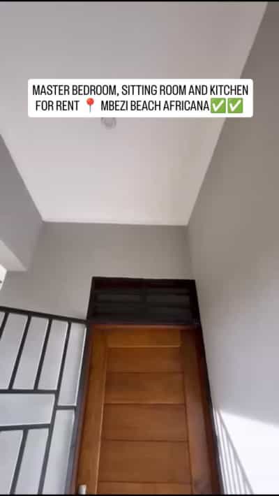 Nyumba ya chumba kimoja inapangishwa Mbezi Beach Africana, Dar Es Salaam