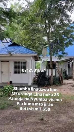 Shamba linauzwa Mkuranga, Pwani (36 acre)