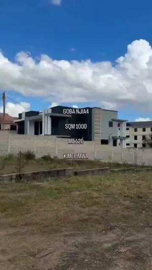 Plot for sale in Goba Njia 4, Dar Es Salaam sqm 1000