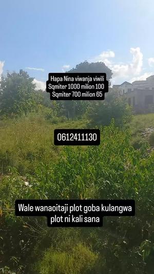 Plot for sale in Goba, Dar Es Salaam