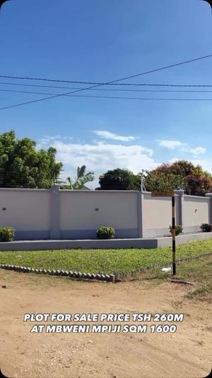 Kiwanja kinauzwa Mbweni Mpiji, Dar Es Salaam (1600 sqm) Kiwanja kinauzwa Mbweni Mpiji, Dar Es Salaam (1600 sqm)