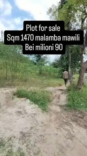 Kiwanja kinauzwa Malamba Mawili, Dar Es Salaam sqm 1470 Kiwanja kinauzwa Malamba Mawili, Dar Es Salaam sqm 1470