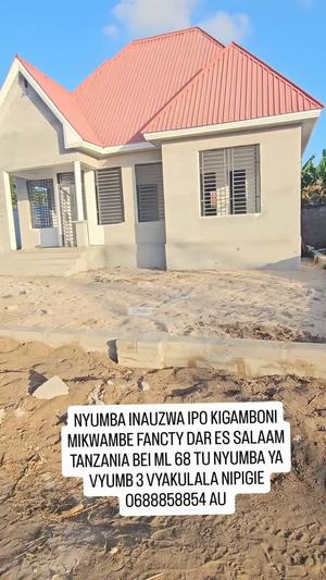 3 Bedrooms House for Sale in Kigamboni Mikwambe, Dar Es Salaam 3 Bedrooms House for Sale in Kigamboni Mikwambe, Dar Es Salaam