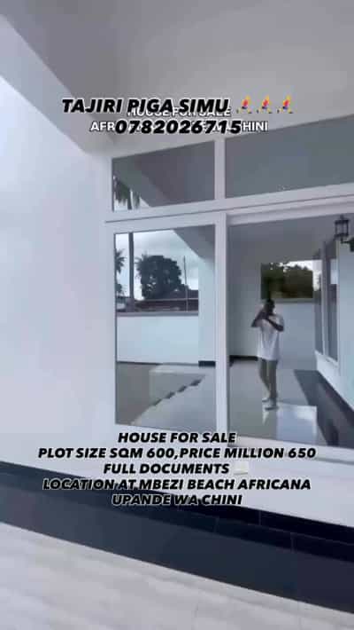 4 Bedrooms House for Sale in Mbezi Beach Africana, Dar Es Salaam (600 sqm)