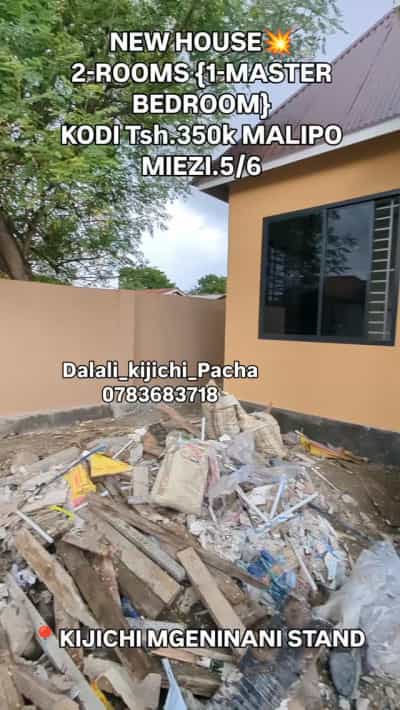 Nyumba ya vyumba viwili inapangishwa Kijichi Mgeninani Stand, Dar Es Salaam