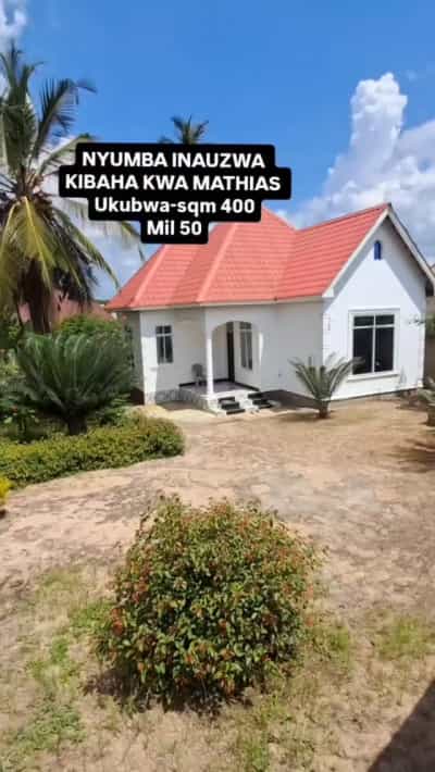 2 Bedrooms House for Sale in Kibaha Kwa Mathias, Pwani