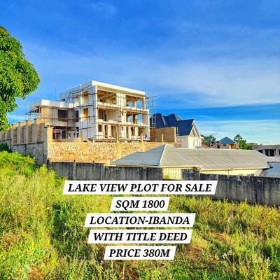 Kiwanja kinauzwa Ibanda, Mwanza sqm 1800