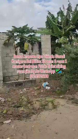 Nyumba ya vyumba vitatu inauzwa Vikindu Stendi Kamigere, Pwani