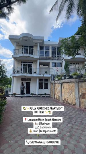 Apartment (Furnished) ya chumba kimoja inapangishwa Mbezi Beach Massana, Dar Es Salaam