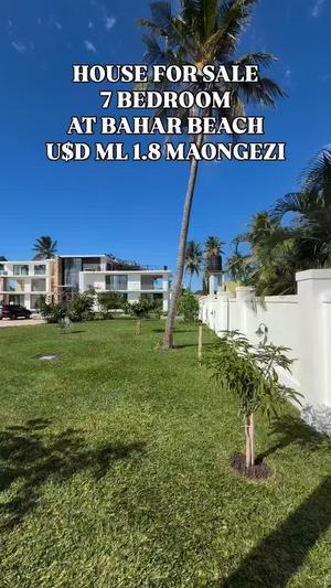 Nyumba ya vyumba 7 inauzwa Bahari Beach, Dar Es Salaam Nyumba ya vyumba 7 inauzwa Bahari Beach, Dar Es Salaam