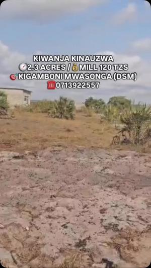 Residential Plot for Sale in Kigamboni Mwasonge, Dar Es Salaam (9000 sqm) Residential Plot for Sale in Kigamboni Mwasonge, Dar Es Salaam (9000 sqm)