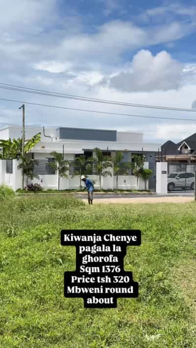 Kiwanja kinauzwa Mbweni, Dar Es Salaam (1376 sqm)