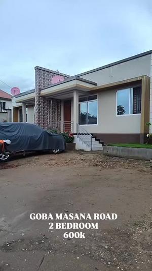 Nyumba/Apartment ya vyumba viwili inapangishwa Goba Masana, Dar Es Salaam