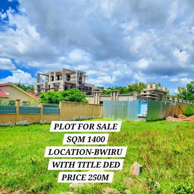 Plot for sale in Bwiru, Mwanza sqm 1400