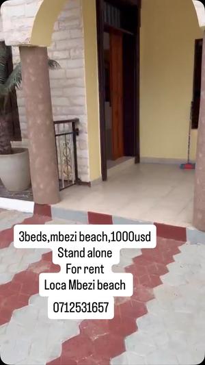 3 Bedrooms House for Rent in Mbezi Beach, Dar Es Salaam 3 Bedrooms House for Rent in Mbezi Beach, Dar Es Salaam