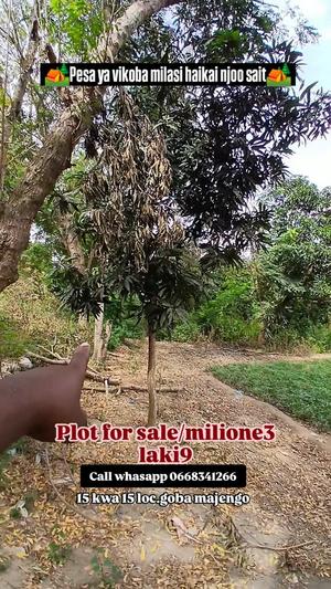 Residential Plot for Sale in Goba Majengo, Dar Es Salaam (225 sqm) Residential Plot for Sale in Goba Majengo, Dar Es Salaam (225 sqm)