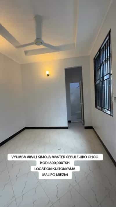 Nyumba ya vyumba viwili inapangishwa Kijitonyama, Dar Es Salaam