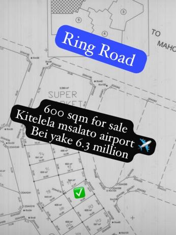 Kiwanja kinauzwa Kitelela Msalato, Dodoma (602 sqm) Kiwanja kinauzwa Kitelela Msalato, Dodoma (602 sqm)
