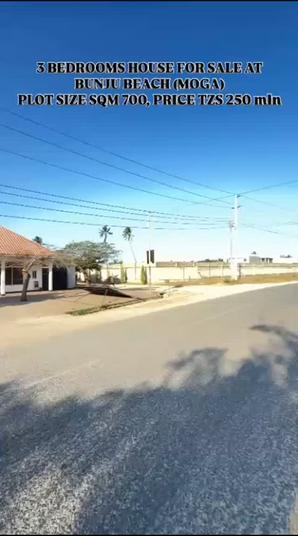 Nyumba inauzwa Bunju Beach Moga, Dar Es Salaam (700 sqm) Nyumba inauzwa Bunju Beach Moga, Dar Es Salaam (700 sqm)
