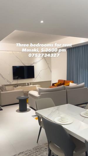 Apartment ya vyumba vitatu inapangishwa Masaki, Dar Es Salaam Apartment ya vyumba vitatu inapangishwa Masaki, Dar Es Salaam