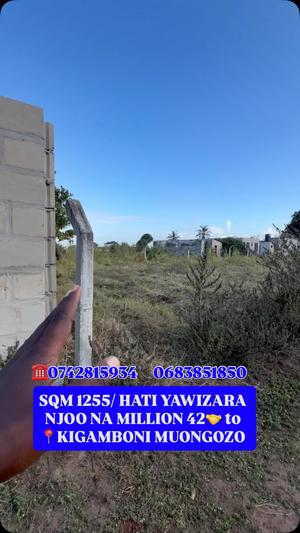Residential Plot for Sale in Kigamboni Muongozo, Dar Es Salaam (1255 sqm) Residential Plot for Sale in Kigamboni Muongozo, Dar Es Salaam (1255 sqm)