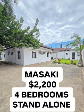 Nyumba ya vyumba vinne inapangishwa Masaki, Dar Es Salaam Nyumba ya vyumba vinne inapangishwa Masaki, Dar Es Salaam