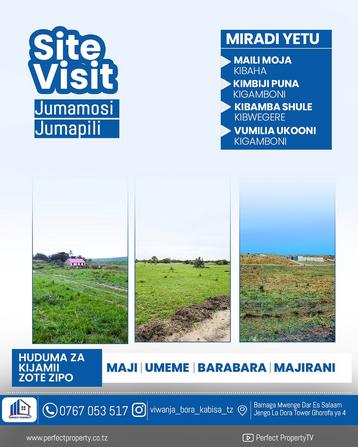 Viwanja vinauzwa Dar Es Salaam