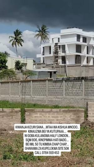 Kiwanja kinauzwa Goba Kulangwa, Dar Es Salaam sqm 809 Kiwanja kinauzwa Goba Kulangwa, Dar Es Salaam sqm 809