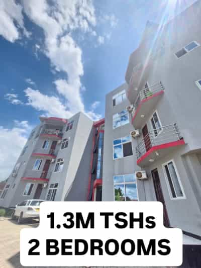 Apartment ya vyumba viwili inapangishwa Mbezi Beach, Dar Es Salaam