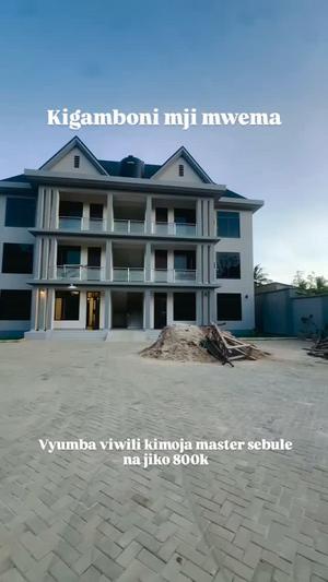 Nyumba ya vyumba viwili inapangishwa Kigamboni Mji Mwema, Dar Es Salaam